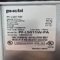 Phcbi PF-L5011W Undercounter Freezer image 3